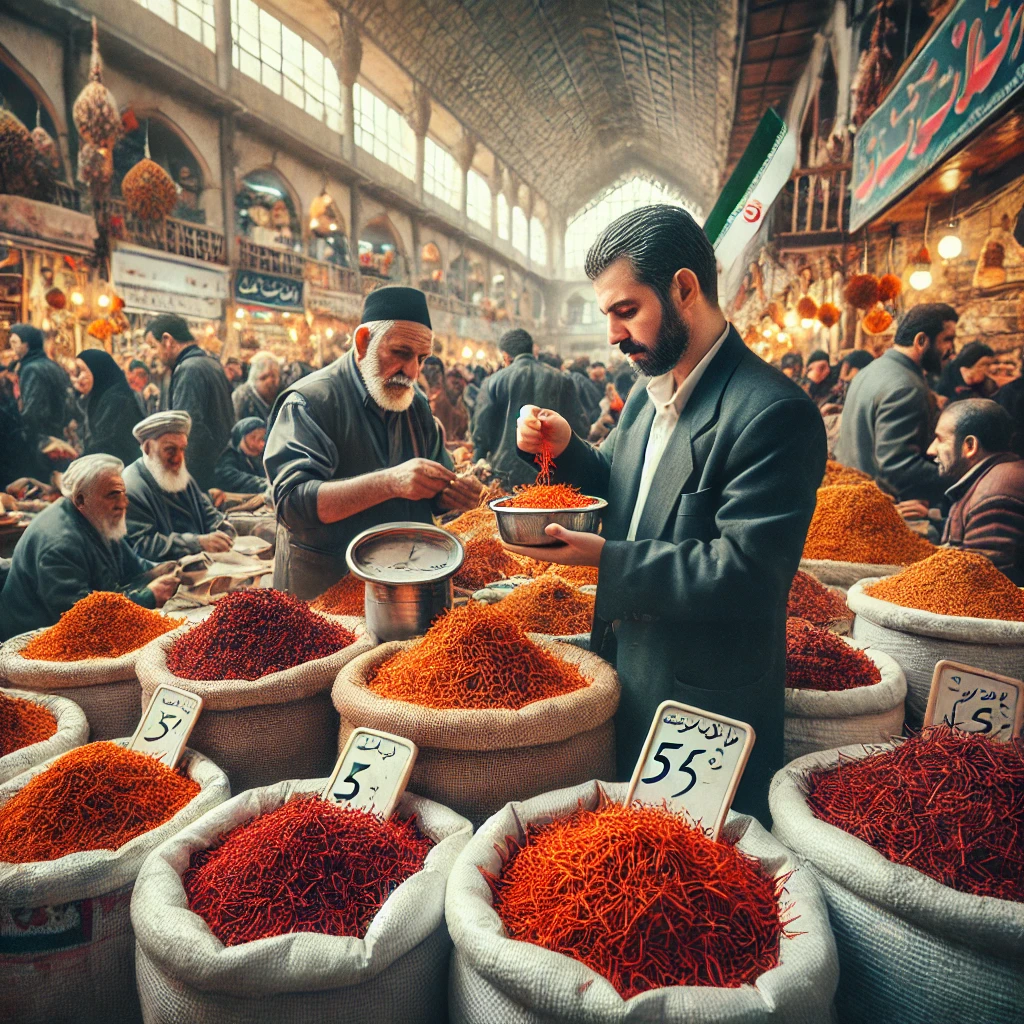 خرید و فروش عمده زعفران قائنات در تهران میدان آزادی